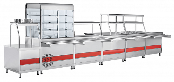 Прилавок для горячих напитков Abat Аста ПГН-70КМ-01
