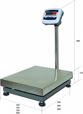 Весы товарные напольные MAS PM1E-100