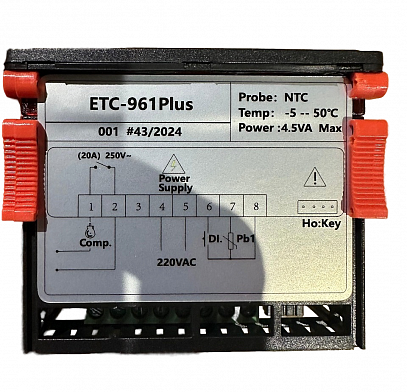 Контроллер Elitech ETC-961 с 1 датчиком