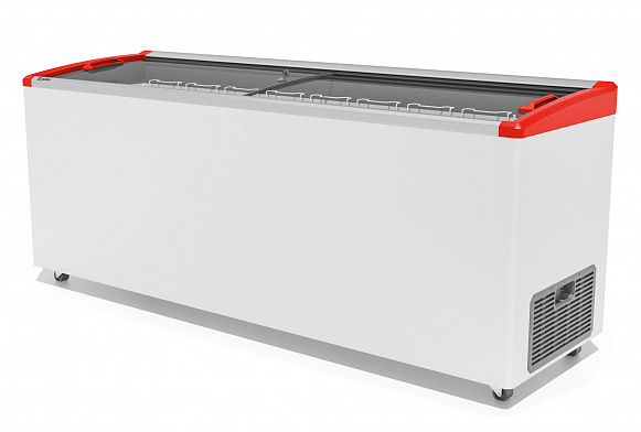 Морозильный ларь Gellar FG 700 E алюминиевая рамка