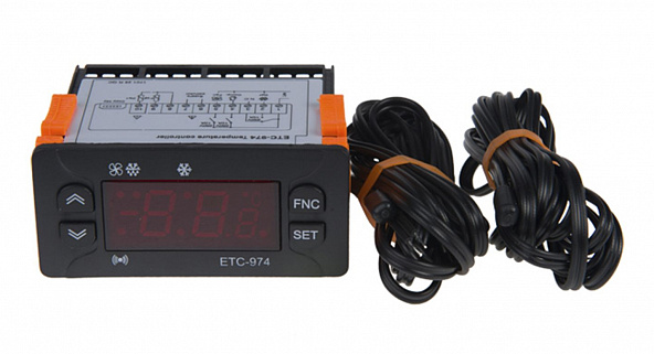Контроллер Elitech ETC-974 с 2-мя датчиками