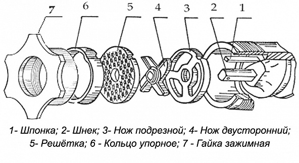 Мясорубка Белторгмаш МИМ-80-01
