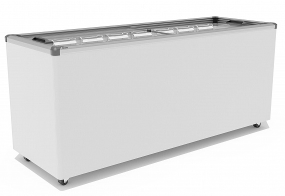 Морозильный ларь Gellar FG 700 C алюминиевая рамка